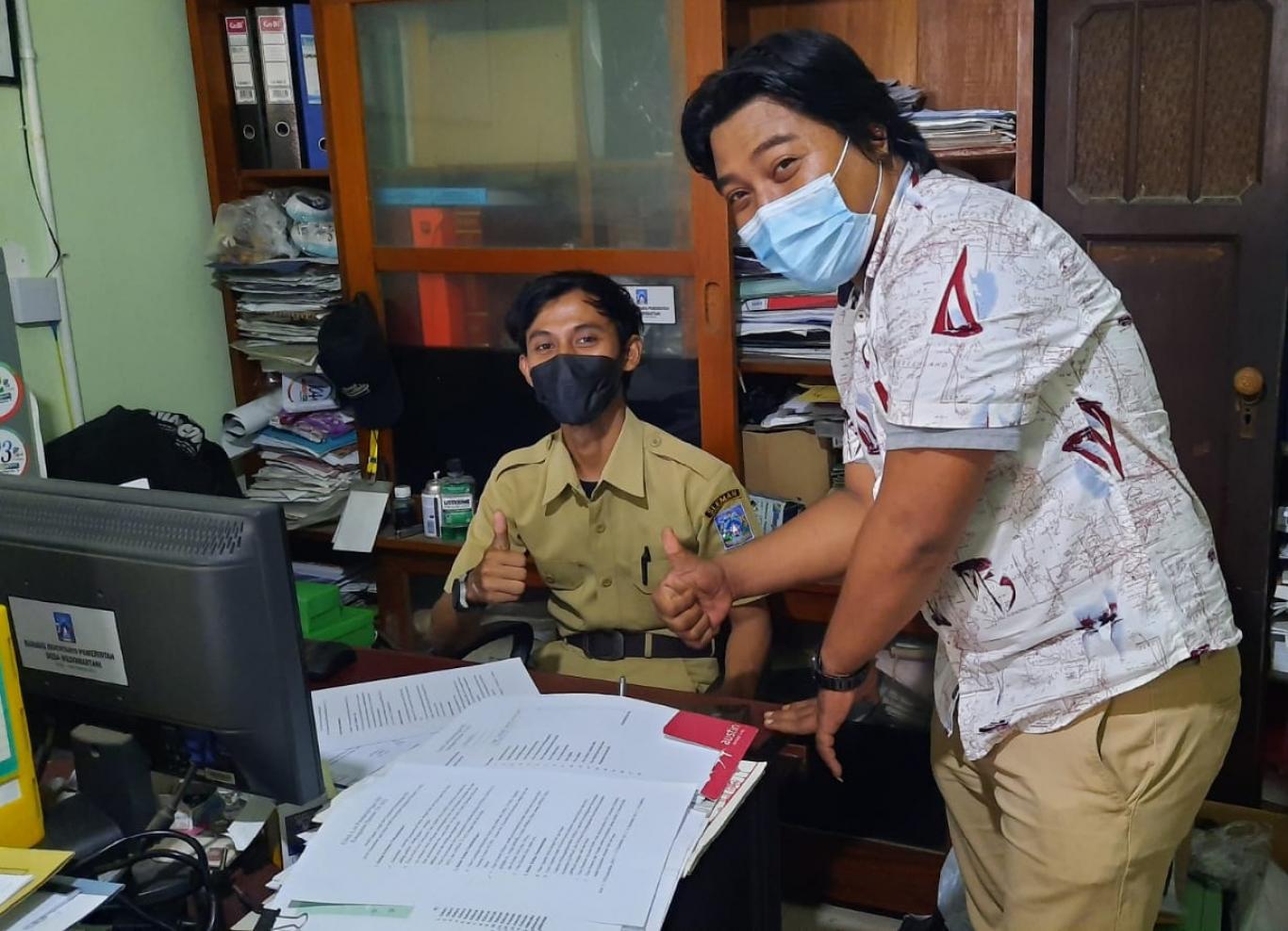 Kunjungan Pendamping dan Monitoring SID di Kalurahan Wedomartani