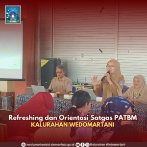 Refreshing dan Orientasi Satgas PATBM Kalurahan Wedomartani