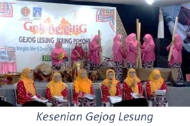 Seni pertunjukan Gejog Lesung